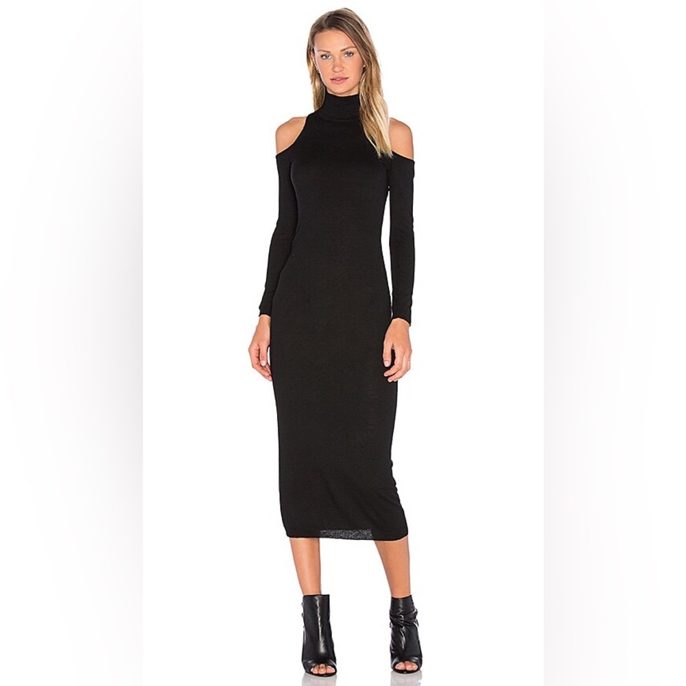NWT WAYF Long Sleeve Slinky Dress